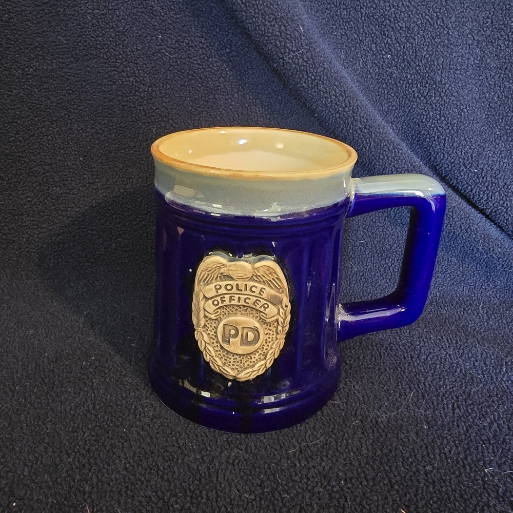 Blue Police Officer Mug